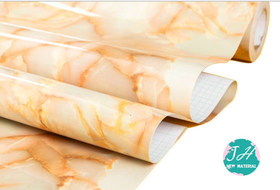 αυτοκόλλητη ετικέττα ταπετσαριών οικιακού μαρμάρινη PVC 45*500cm